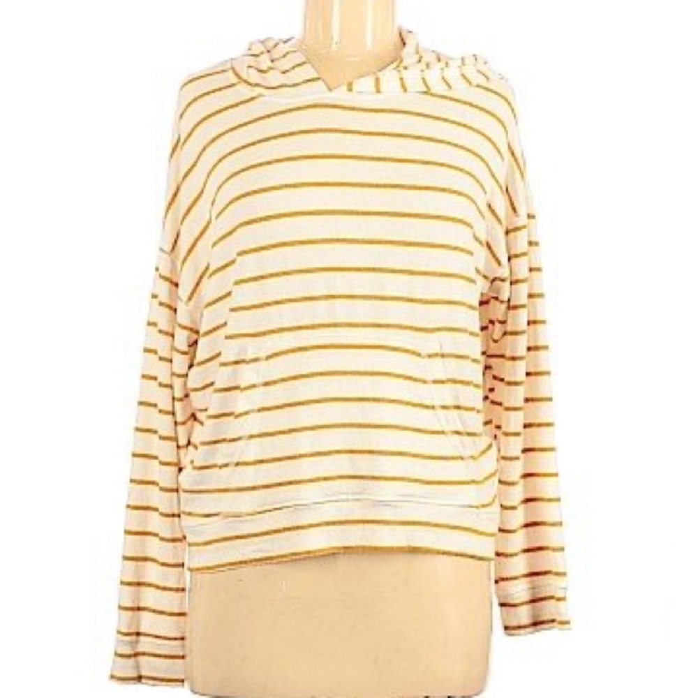 American Eagle Yellow Pullover Hoodie
